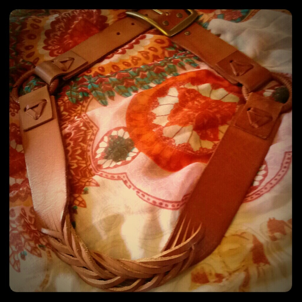 Linea Pelle Tan Leather Belt